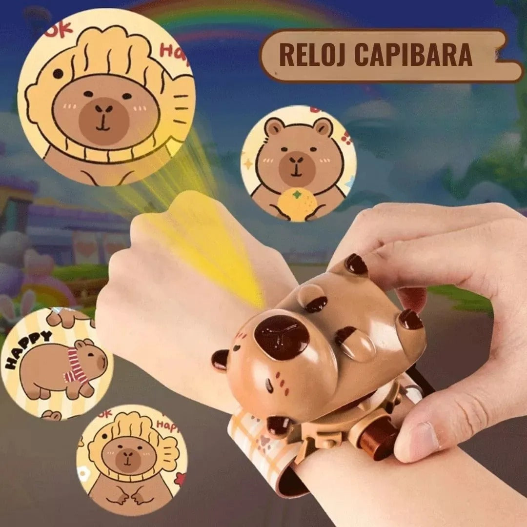 Regala Sonrisas, Reloj proyector capibaras